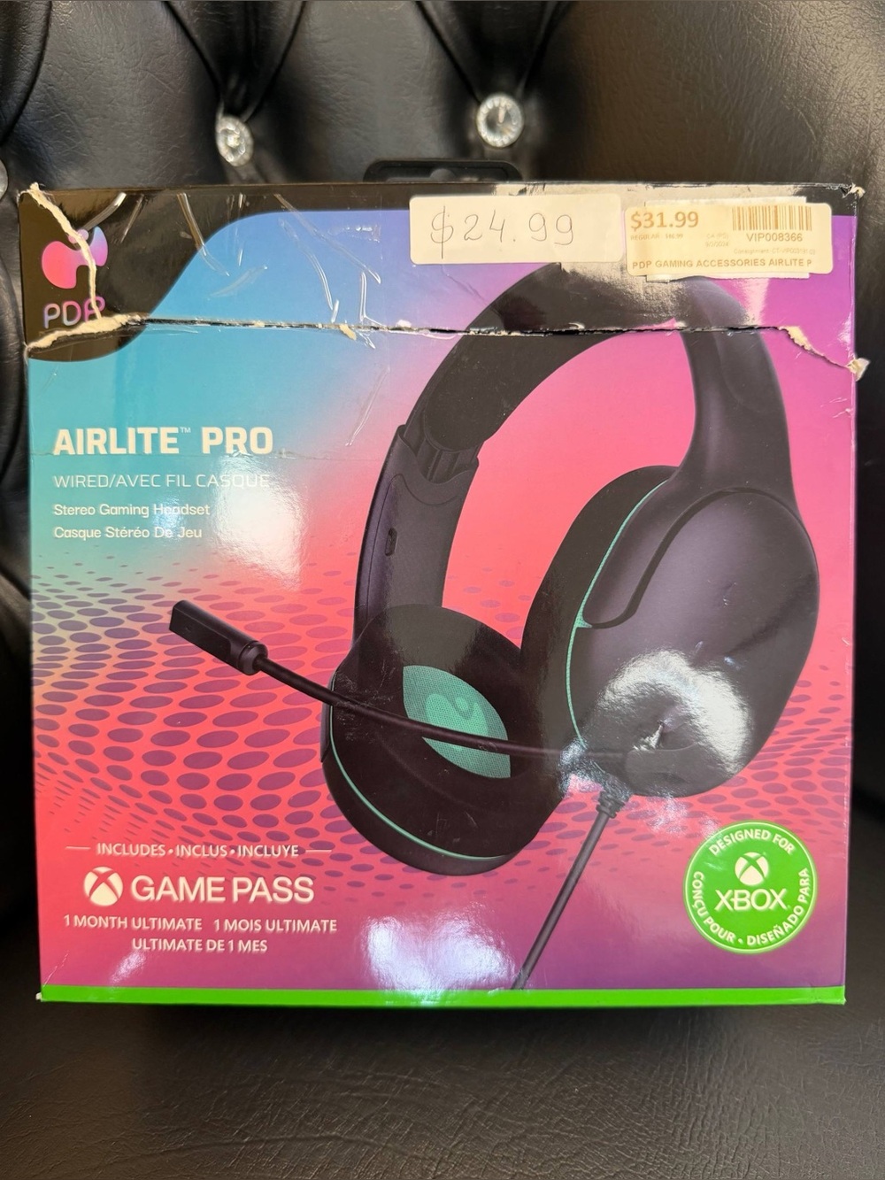 PDP Airlite Pro Wired Stereo Gaming Headset Designed for XBOX